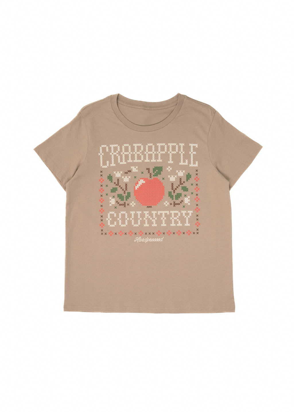 Crabapple Country Tee | Dunes | Ladies - Hardpressed Print Studio Inc.