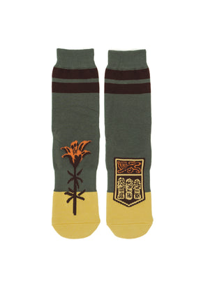 Crest Socks | Provincial Tones - Hardpressed Print Studio Inc.