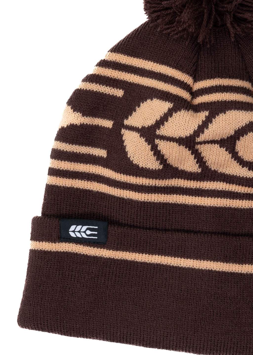 Cross Grain Pom Toque V3 | Hot Cocoa | Adult