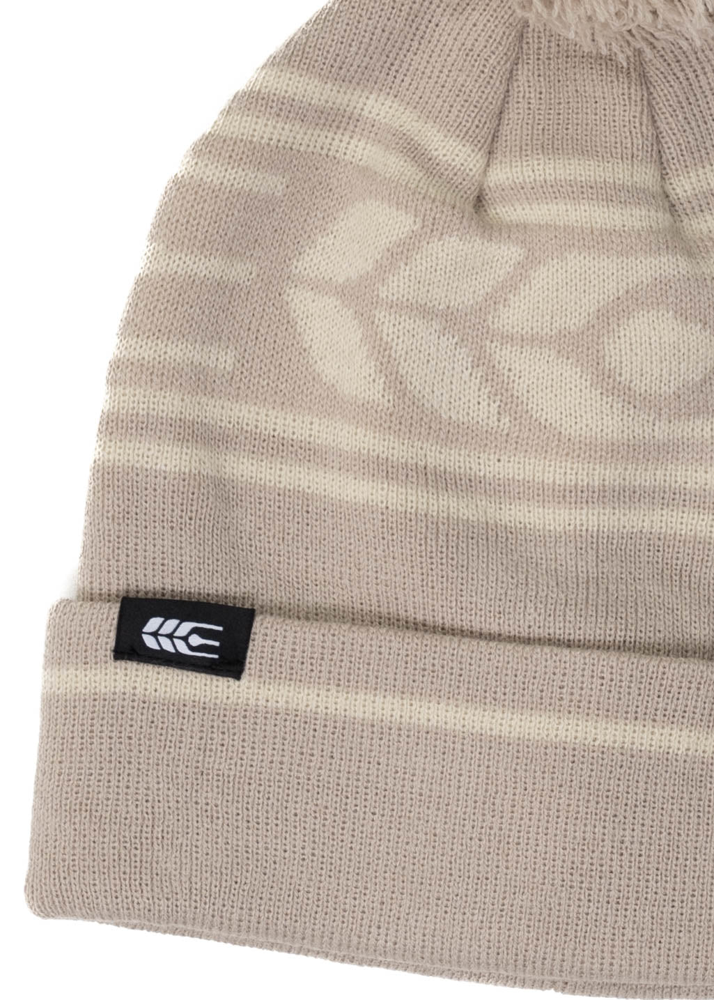 Cross Grain Pom Toque V3 | White Sand | Adult