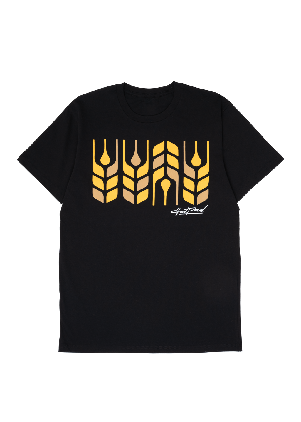 Cross Grain Tee | Black | Unisex