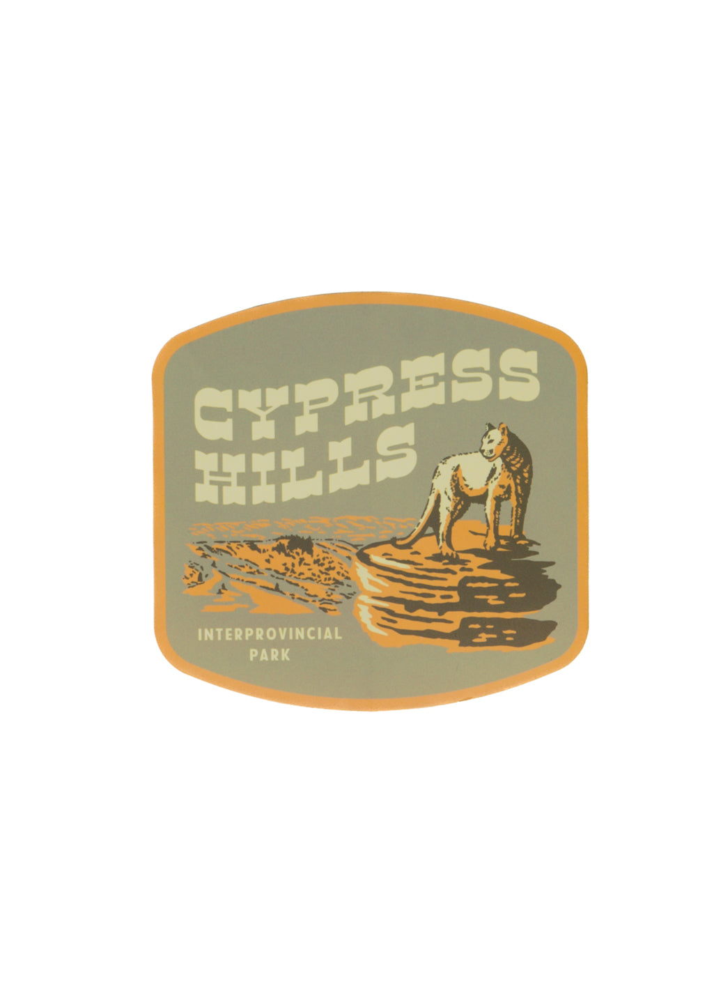 Cypress Hills Sticker - Hardpressed Print Studio Inc.