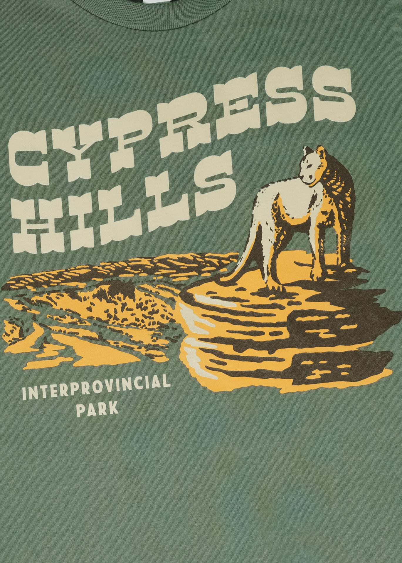 Cypress Hills Tee | Sage | Unisex - Hardpressed Print Studio Inc.