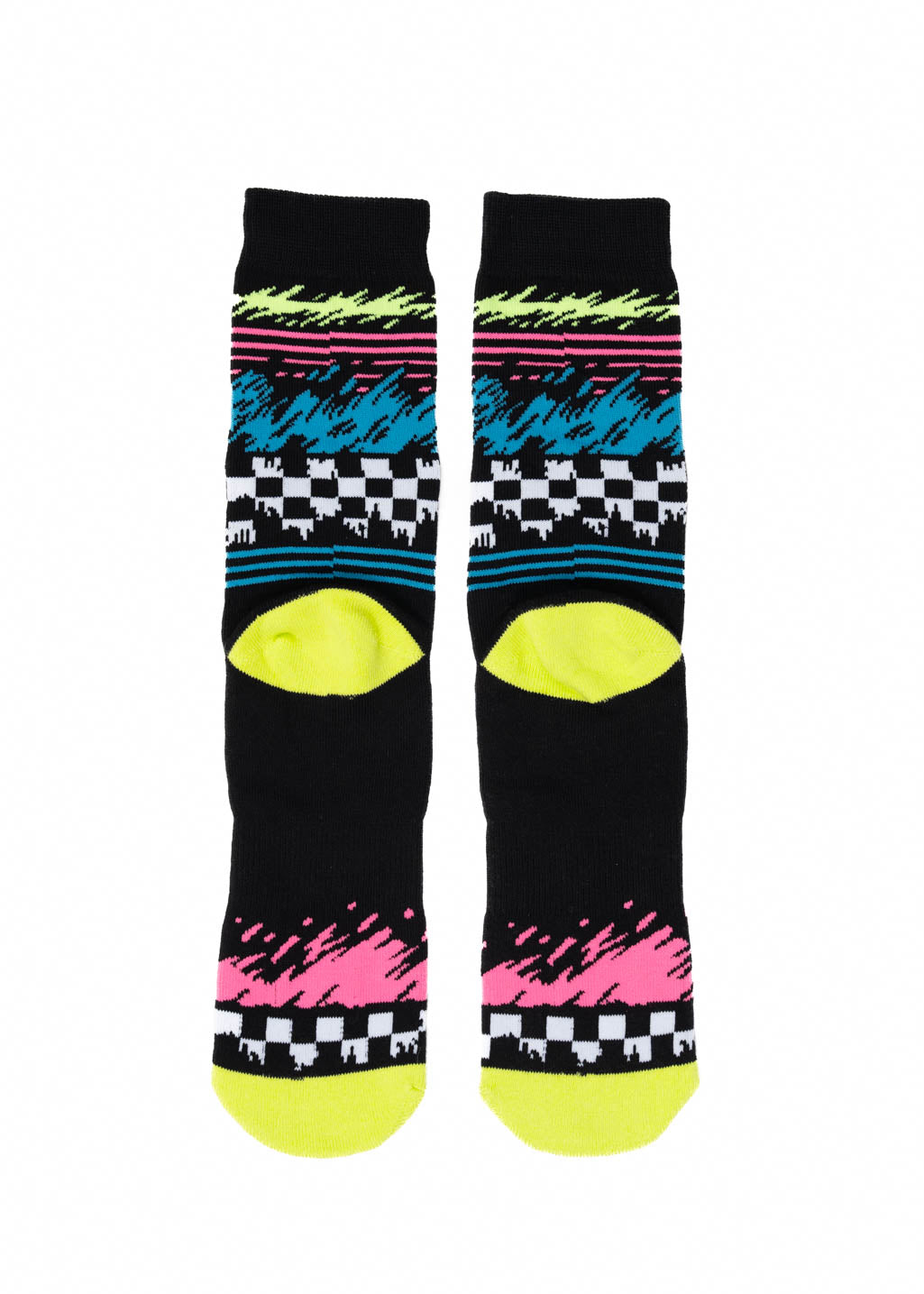 Ditch Runners Socks | Neon/Black