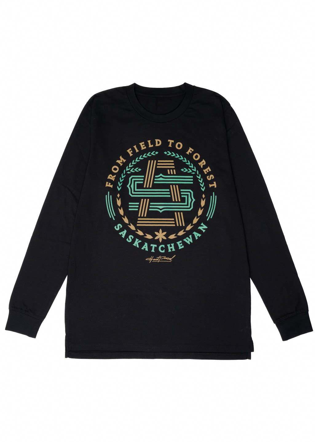 S | Field to Forest Long Sleeve | Black | Unisex