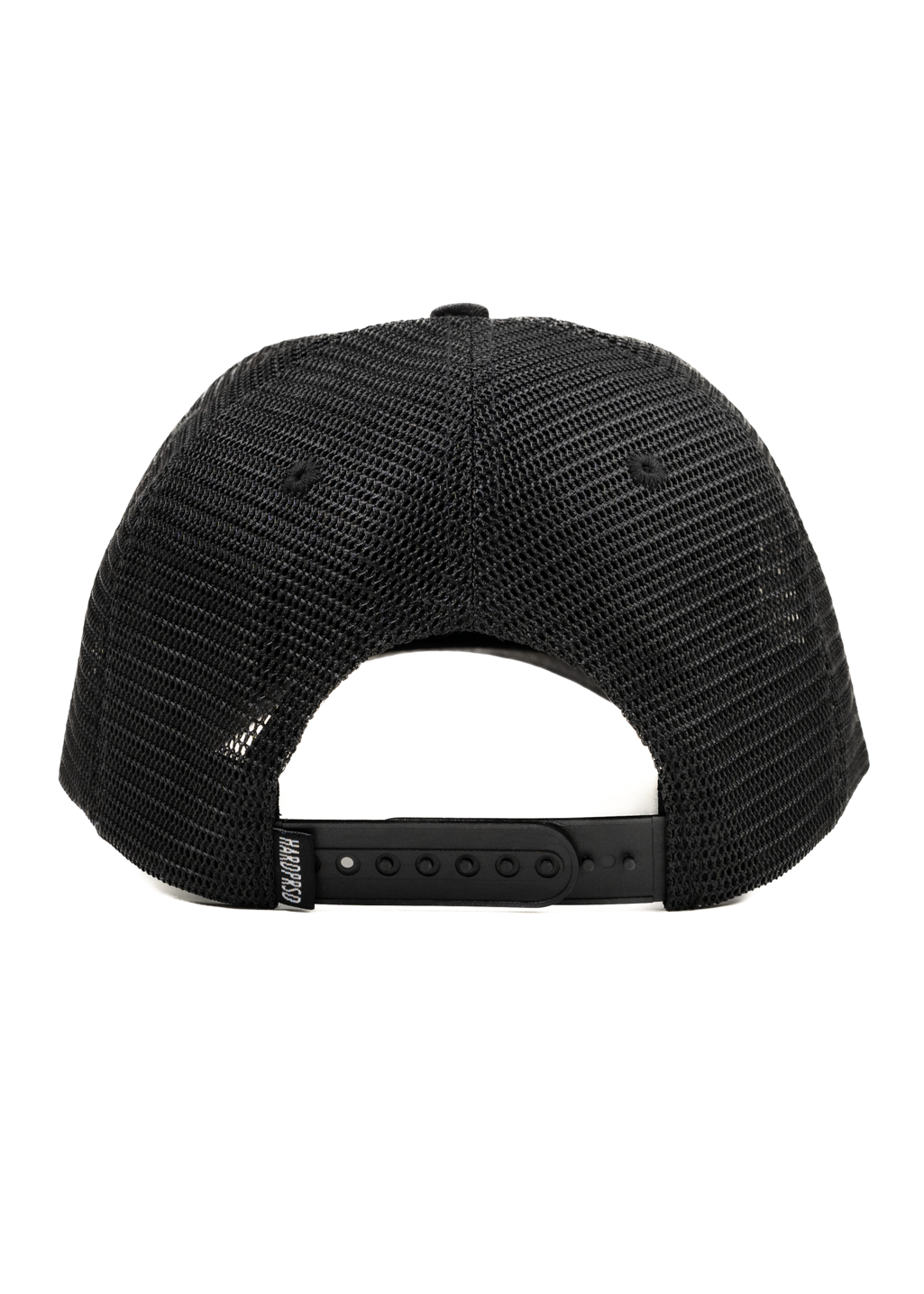 Flag Mesh Snapback | Black