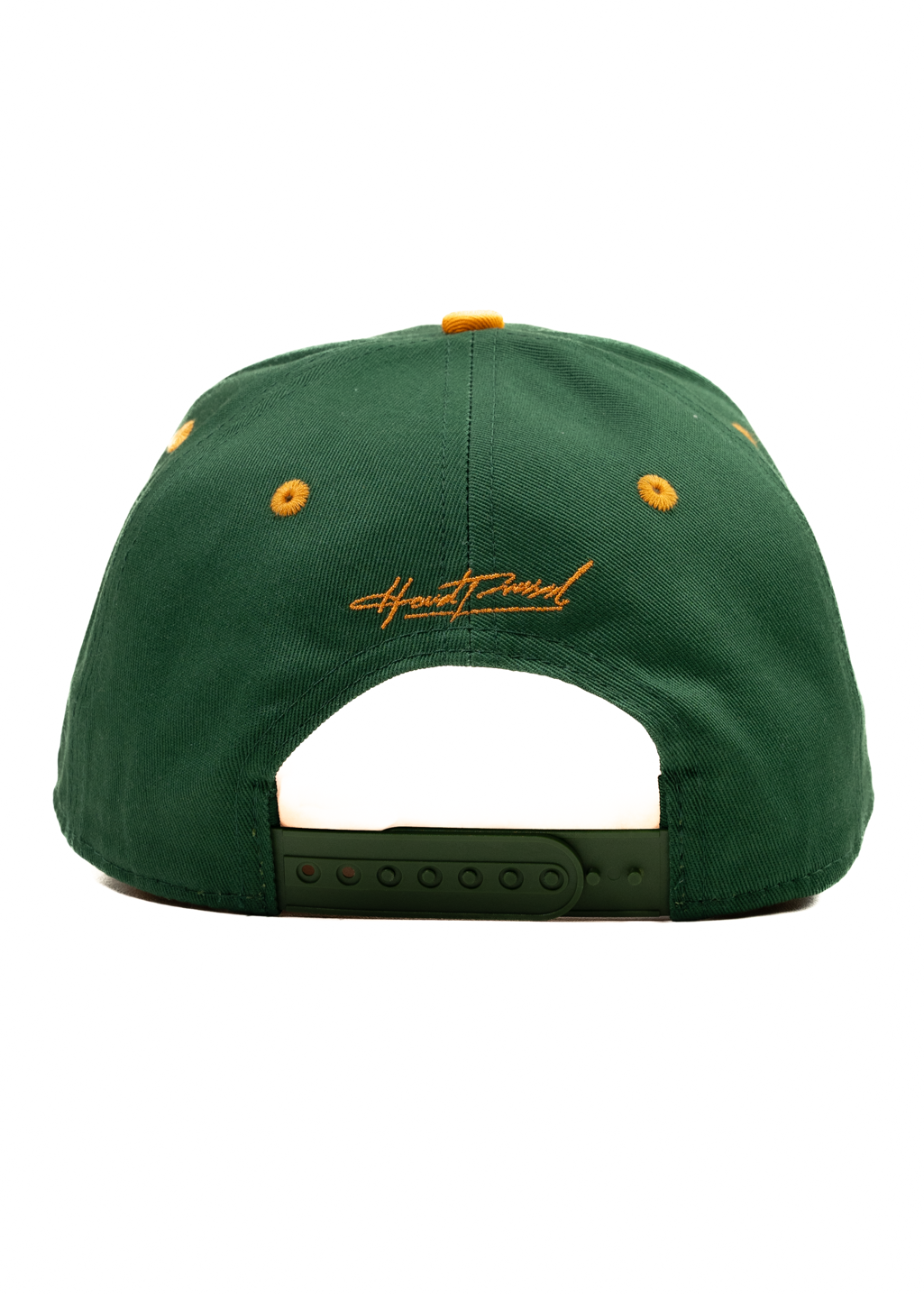 Flag Snapback | Green/Gold