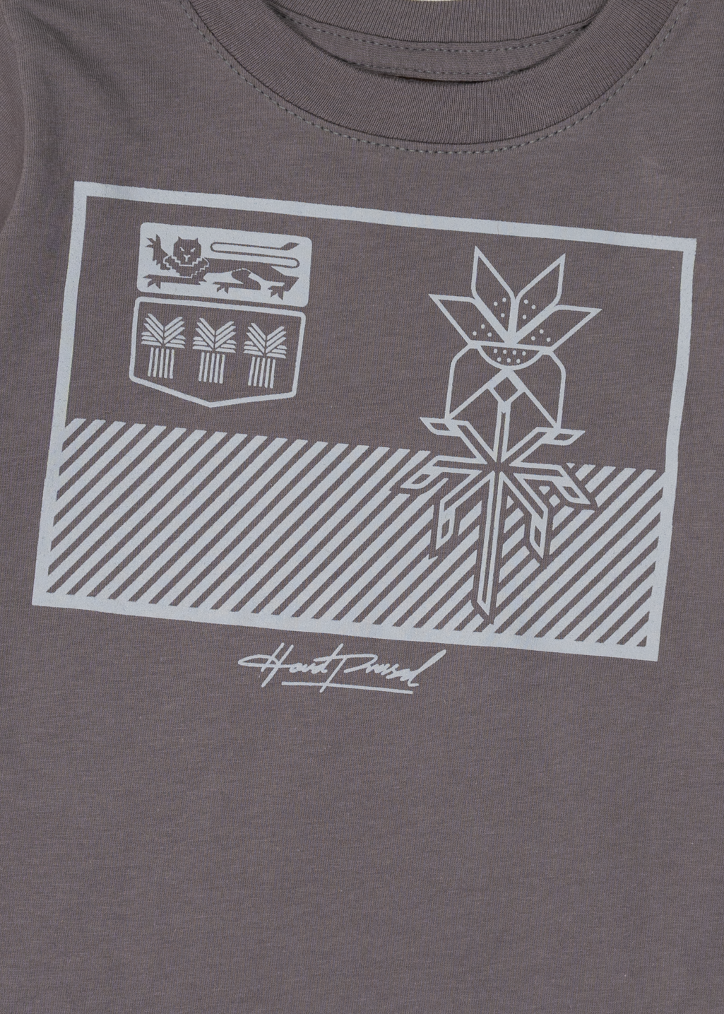 Flag Tee | Charcoal | Kids