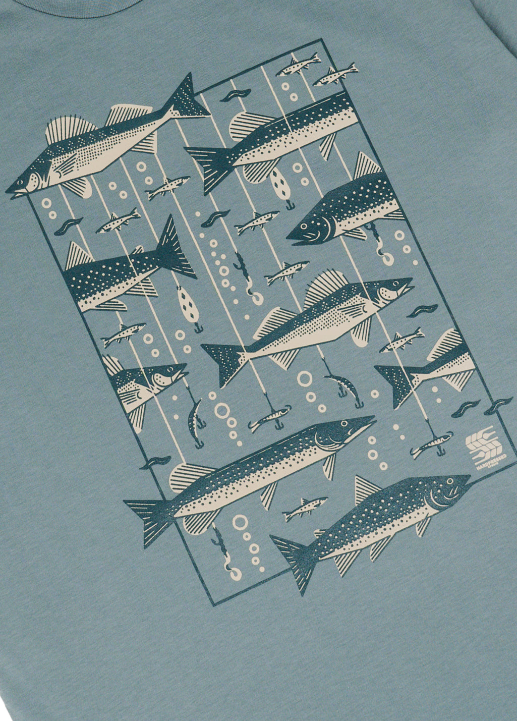 Gone Fishin' Tee | Lakewater | Unisex - Hardpressed Print Studio Inc.