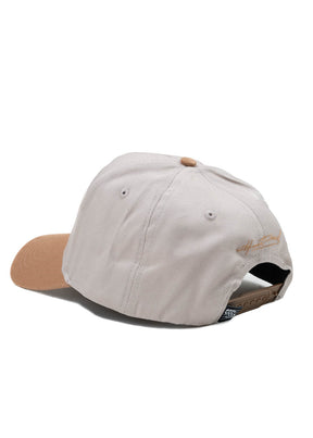 Grain 5-Panel Snapback | Sand/Camel