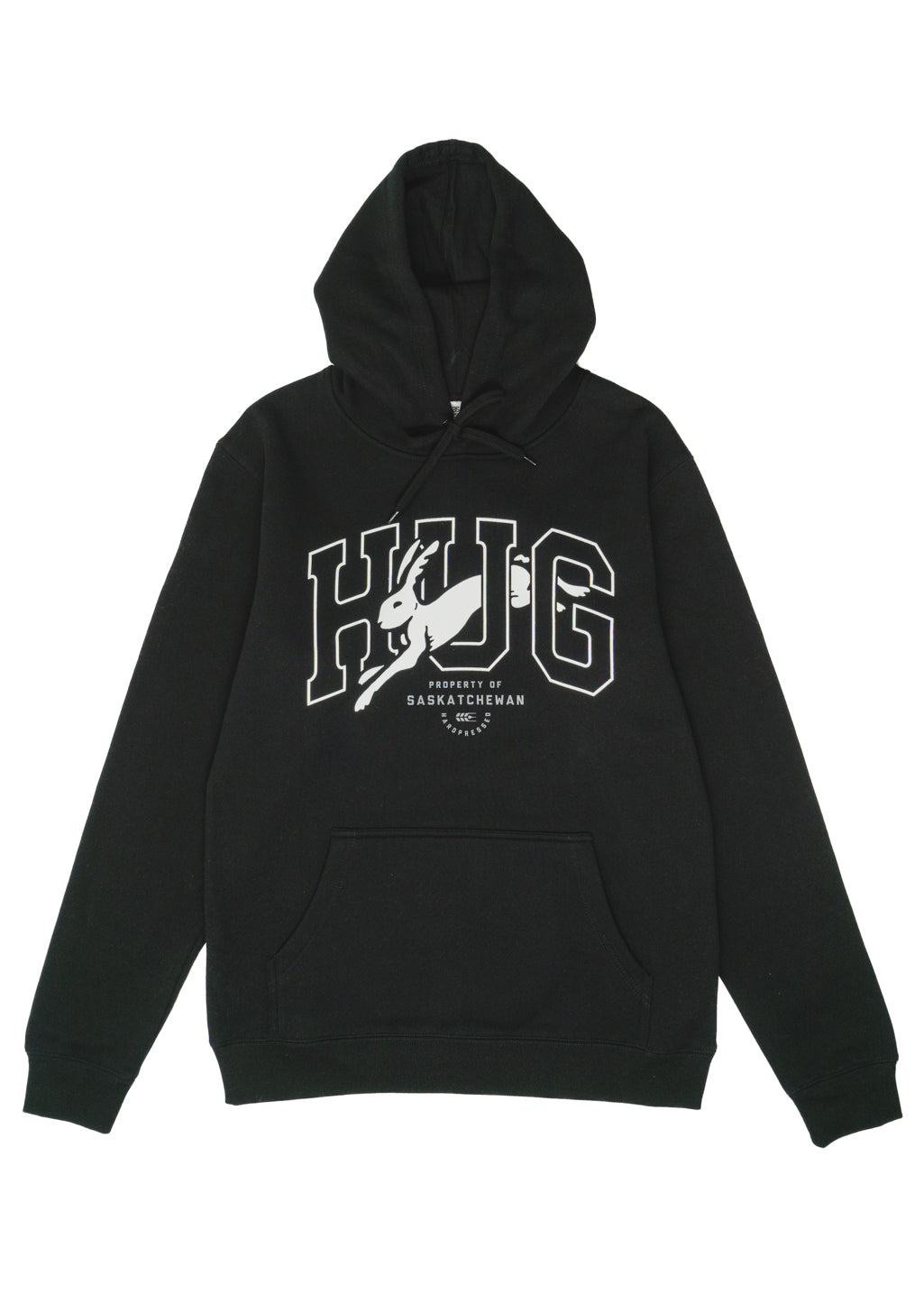 HUG | Black | Unisex - Hardpressed Print Studio Inc.