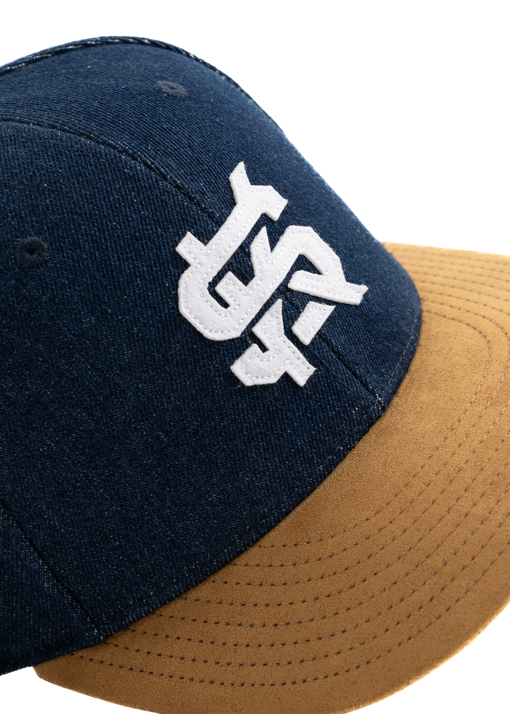 SK Icon Snapback | Denim/Suede
