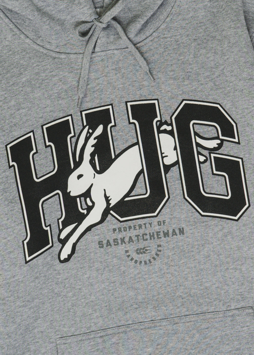 HUG | Grey | Unisex - Hardpressed Print Studio Inc.