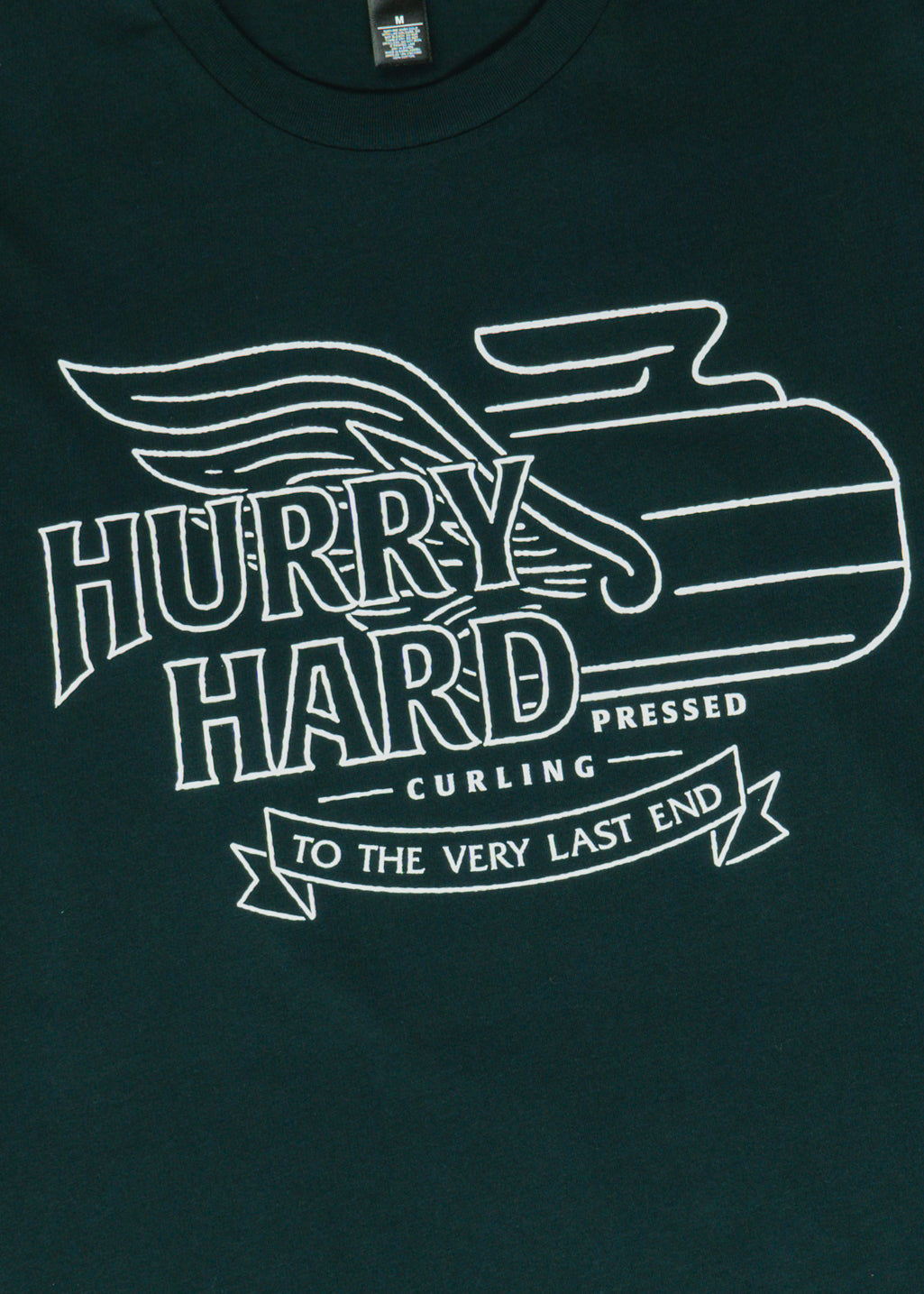 Hurry Hard v2 Long Sleeve | Boreal | Unisex - Hardpressed Print Studio Inc.