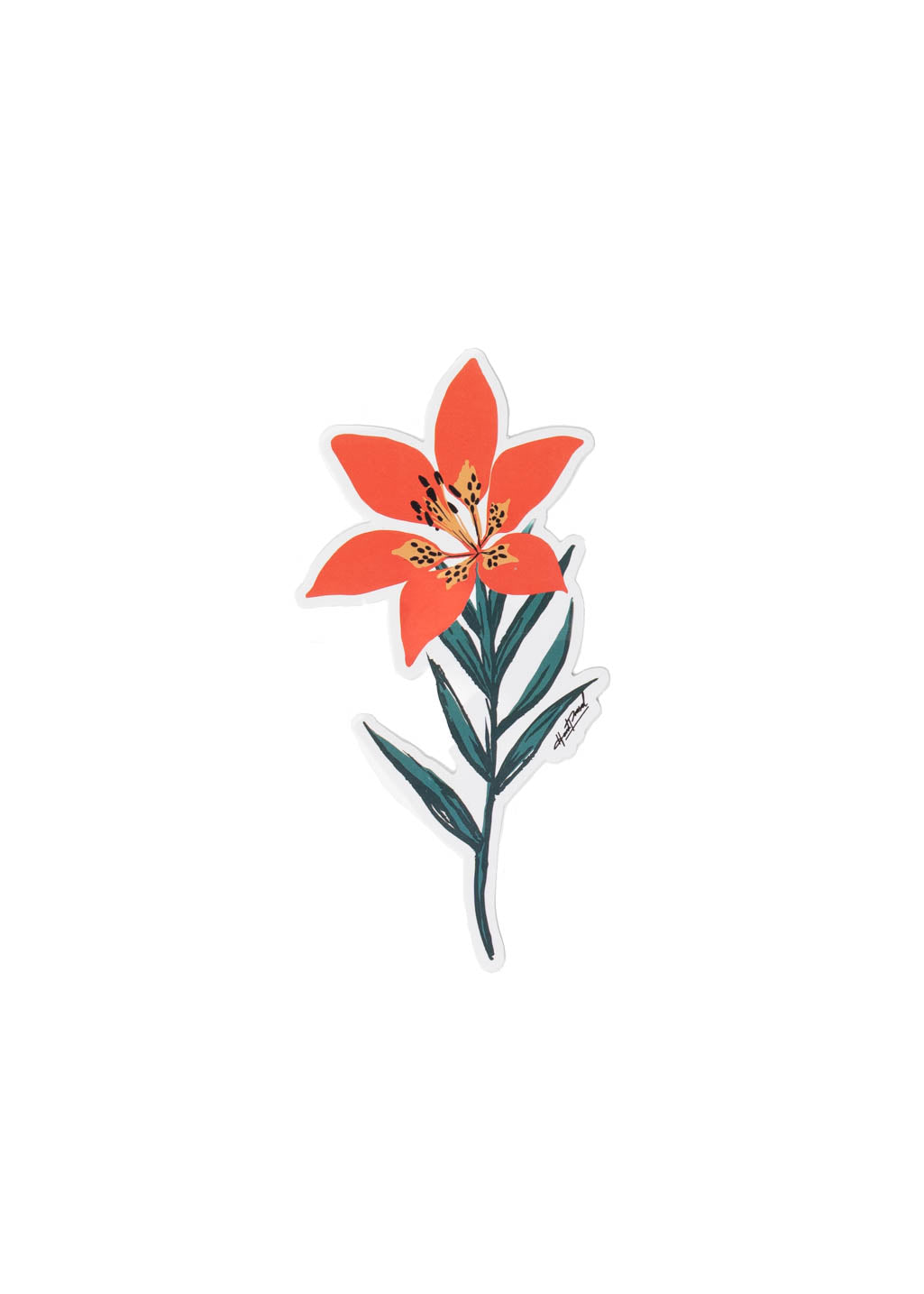 Lilium Sticker