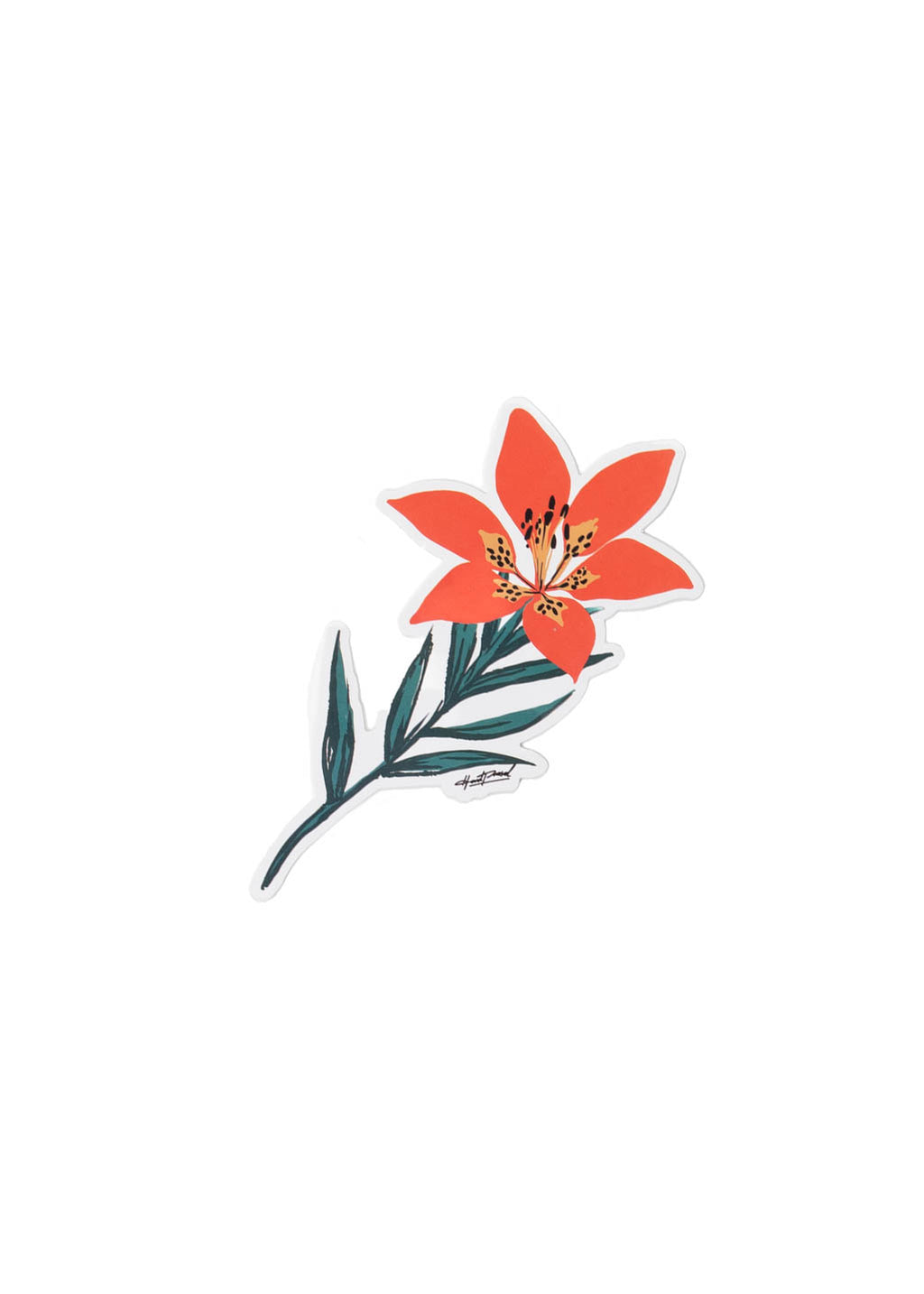 Lilium Sticker | Hardpressed Print Studio Inc.