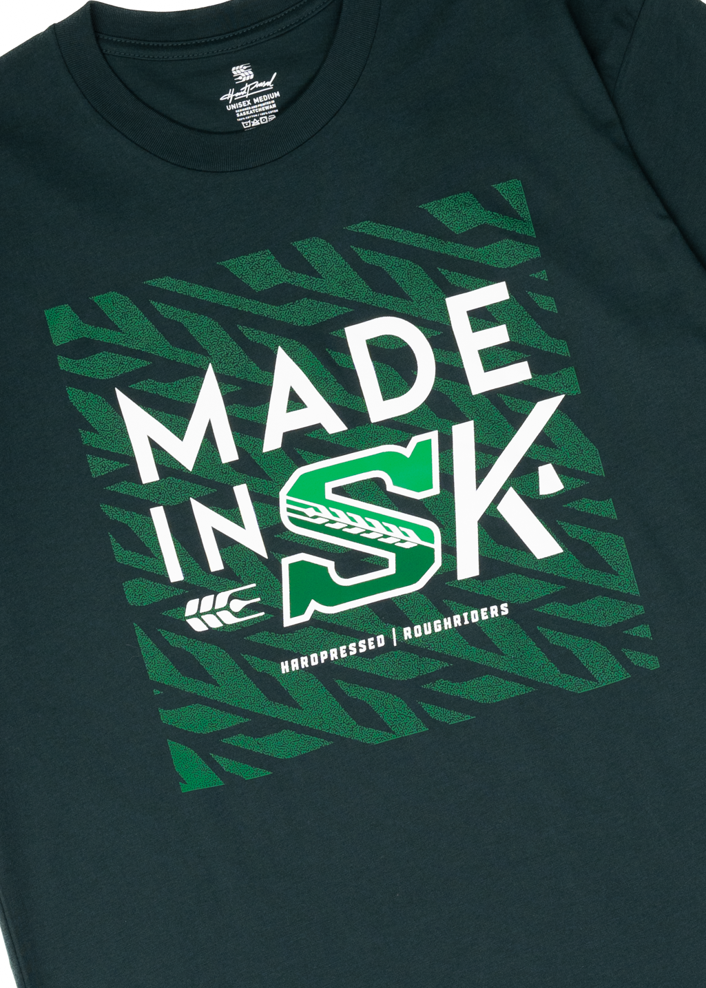 Made in SK Riders Field Tee | Obsidian Green | Unisex