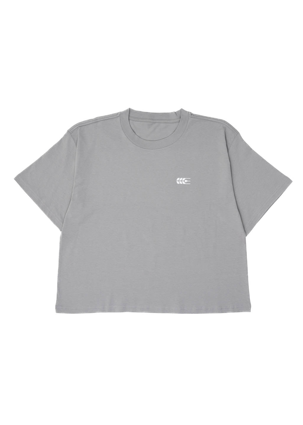 Minimal Grain Boxy Tee | Cloud | Ladies