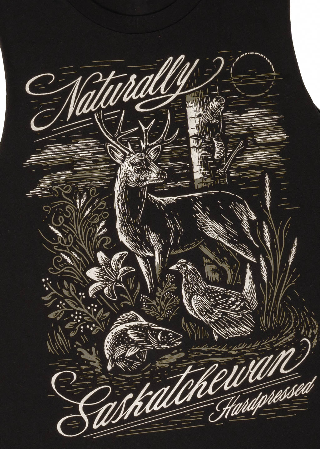 M-XXL | Naturally SK Tank | Black | Ladies