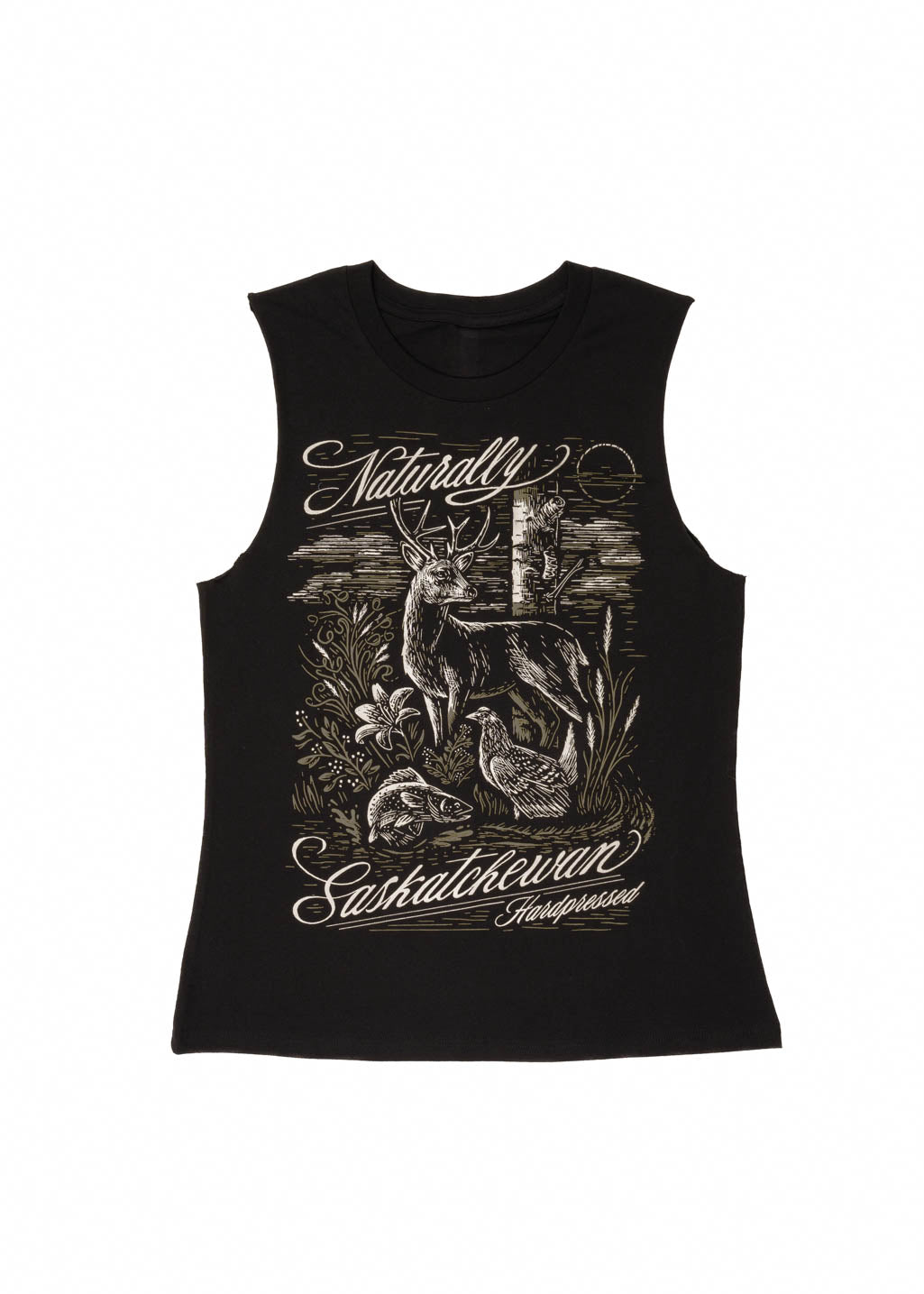 M-XXL | Naturally SK Tank | Black | Ladies