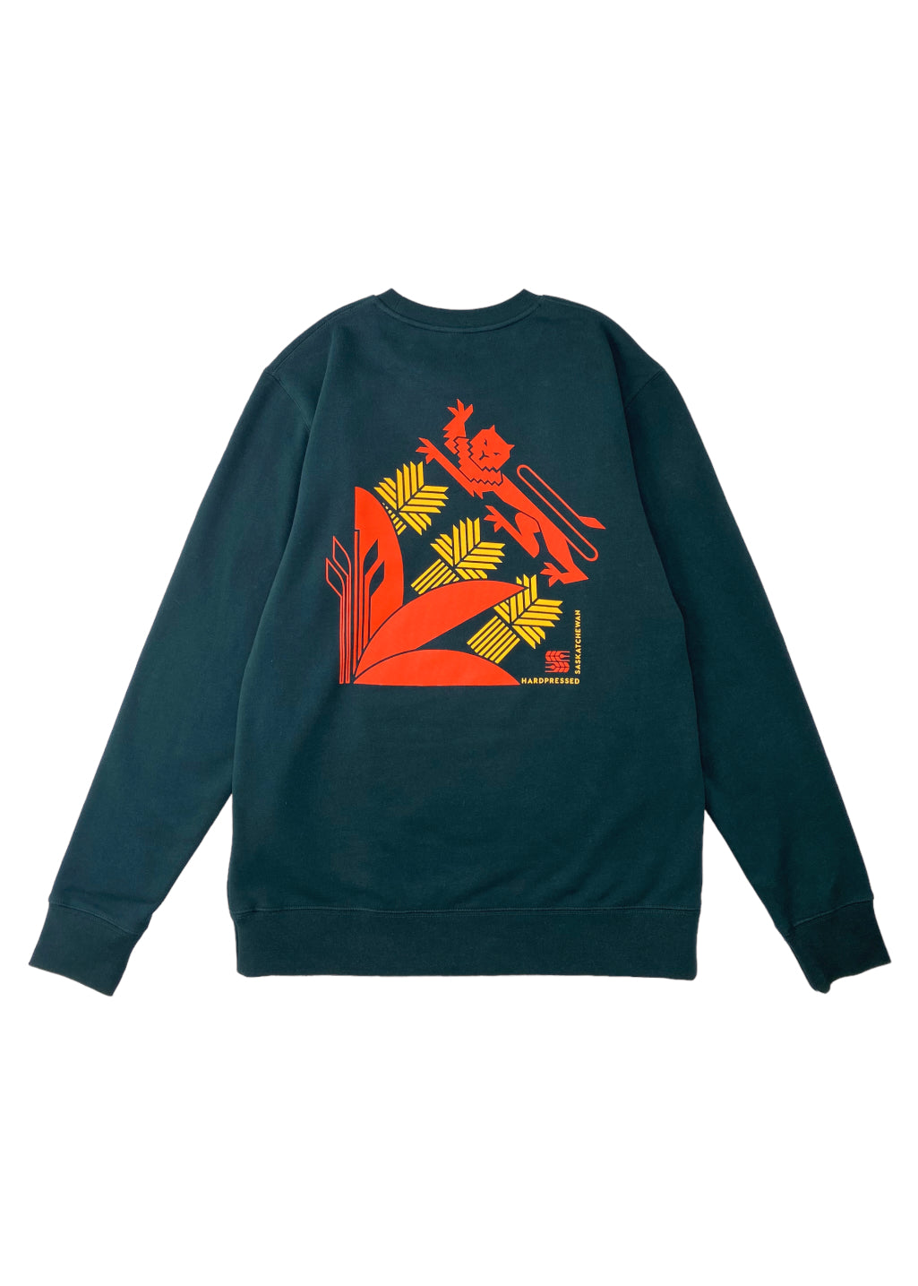 New Wave Crest Crewneck | Boreal | Unisex - Hardpressed Print Studio Inc.