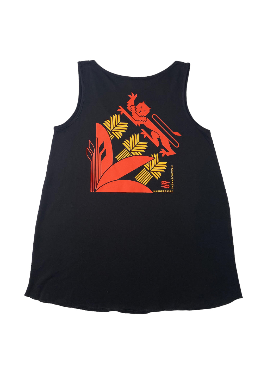 New Wave Crest Plus Size Tank | Black | Ladies - Hardpressed Print Studio Inc.