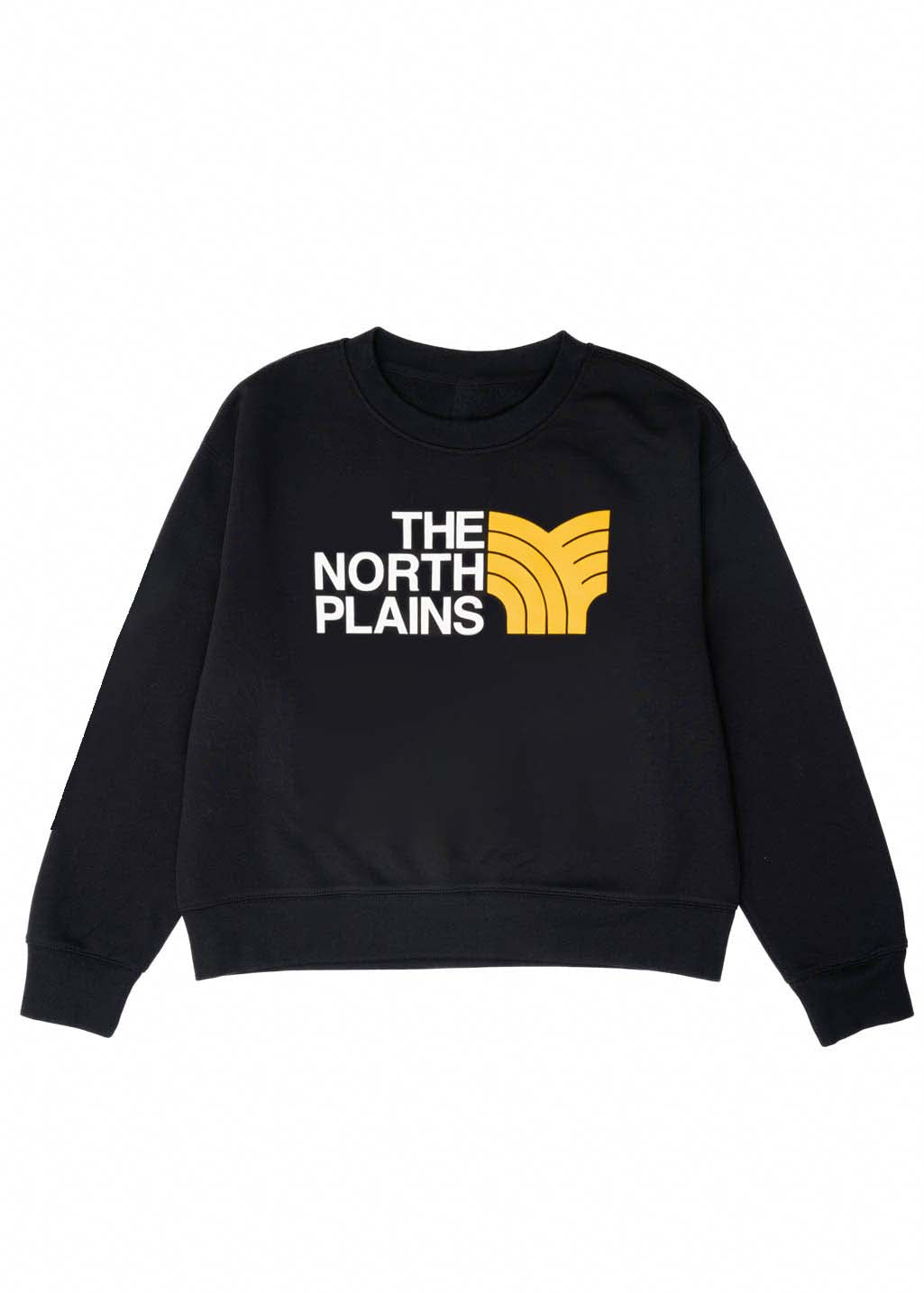 XS | The North Plains Crewneck | Black | Ladies | Hardpressed