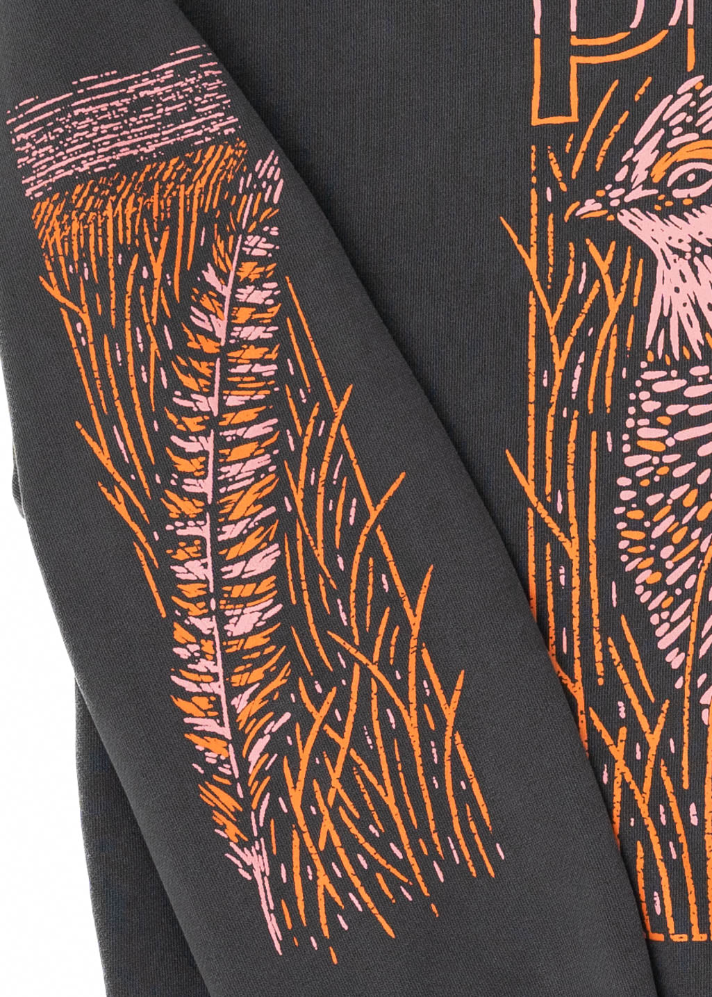 Prairie Chicken Crewneck | Vintage Black | Ladies - Hardpressed Print Studio Inc.