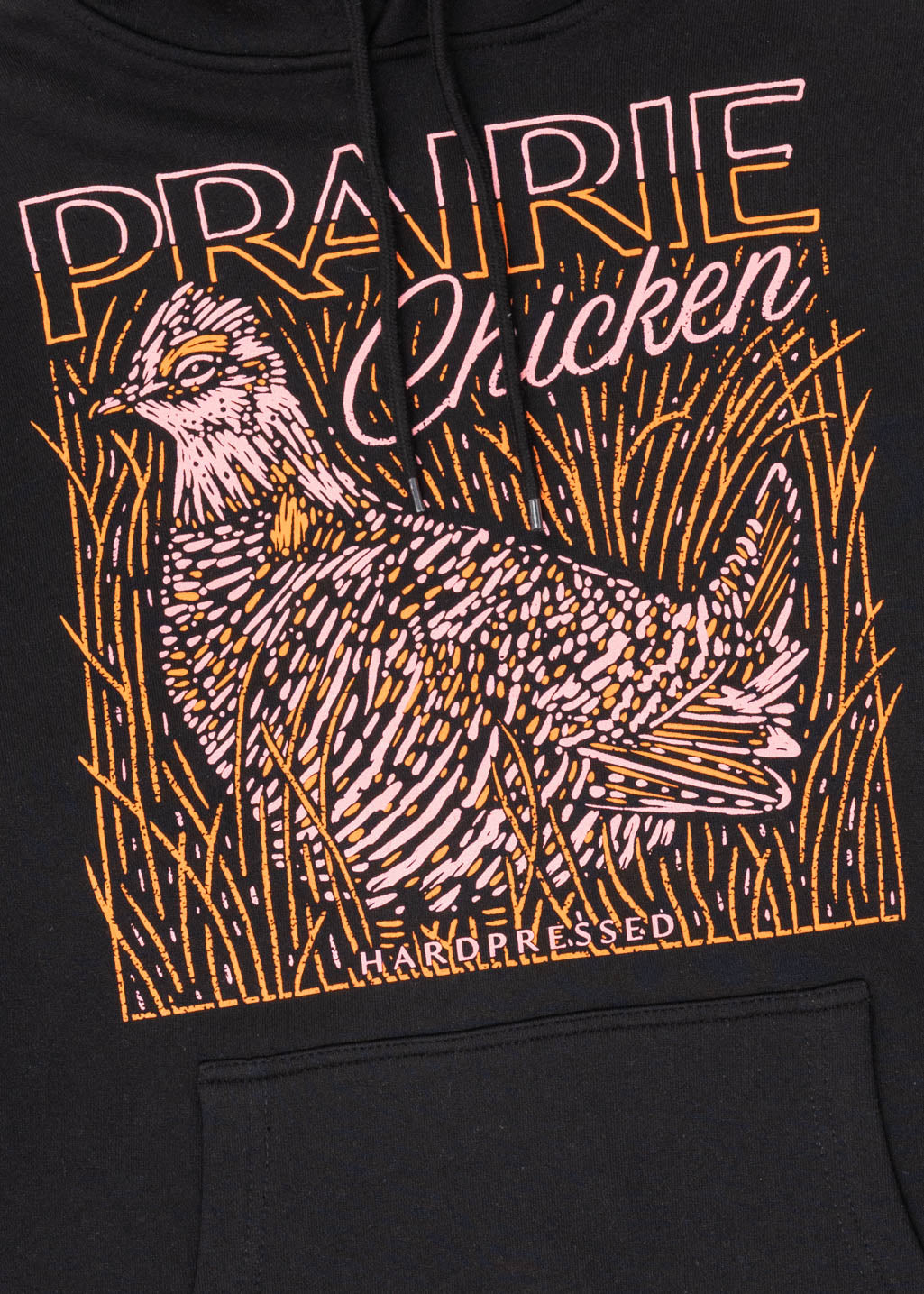 Prairie Chicken Sweater | Black | Unisex - Hardpressed Print Studio Inc.