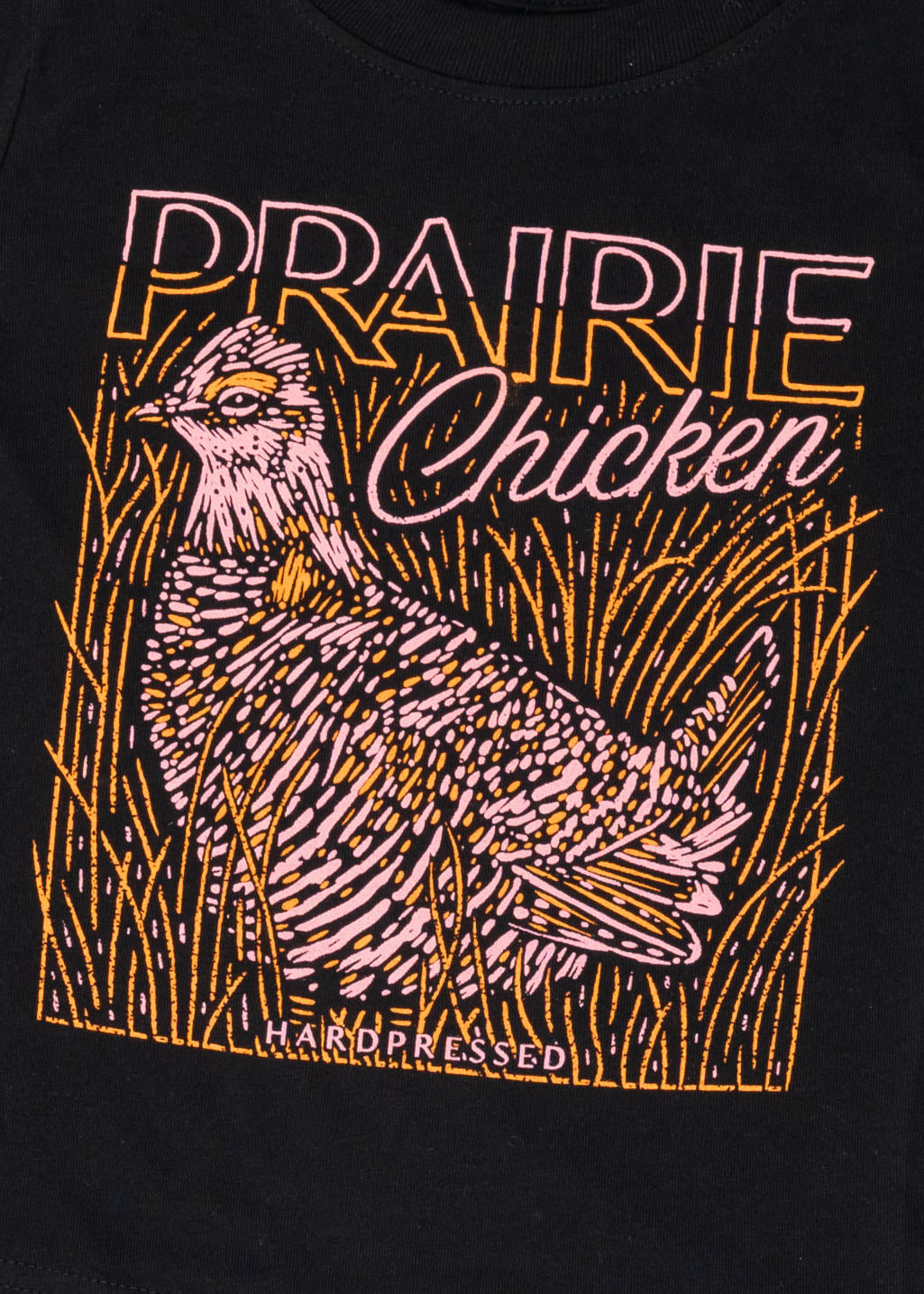 Prairie Chicken Tee | Black | Kids