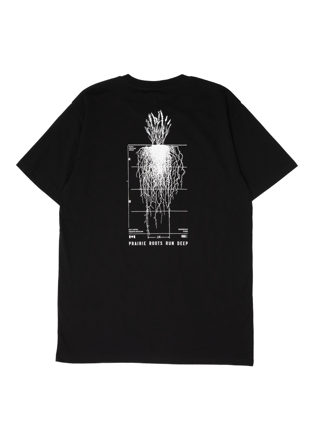 Prairie Roots Tee | Black | Unisex