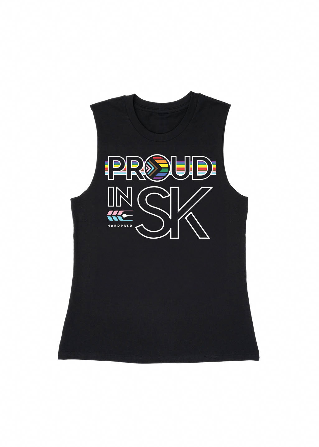 Proud In SK Tank | Black | Ladies