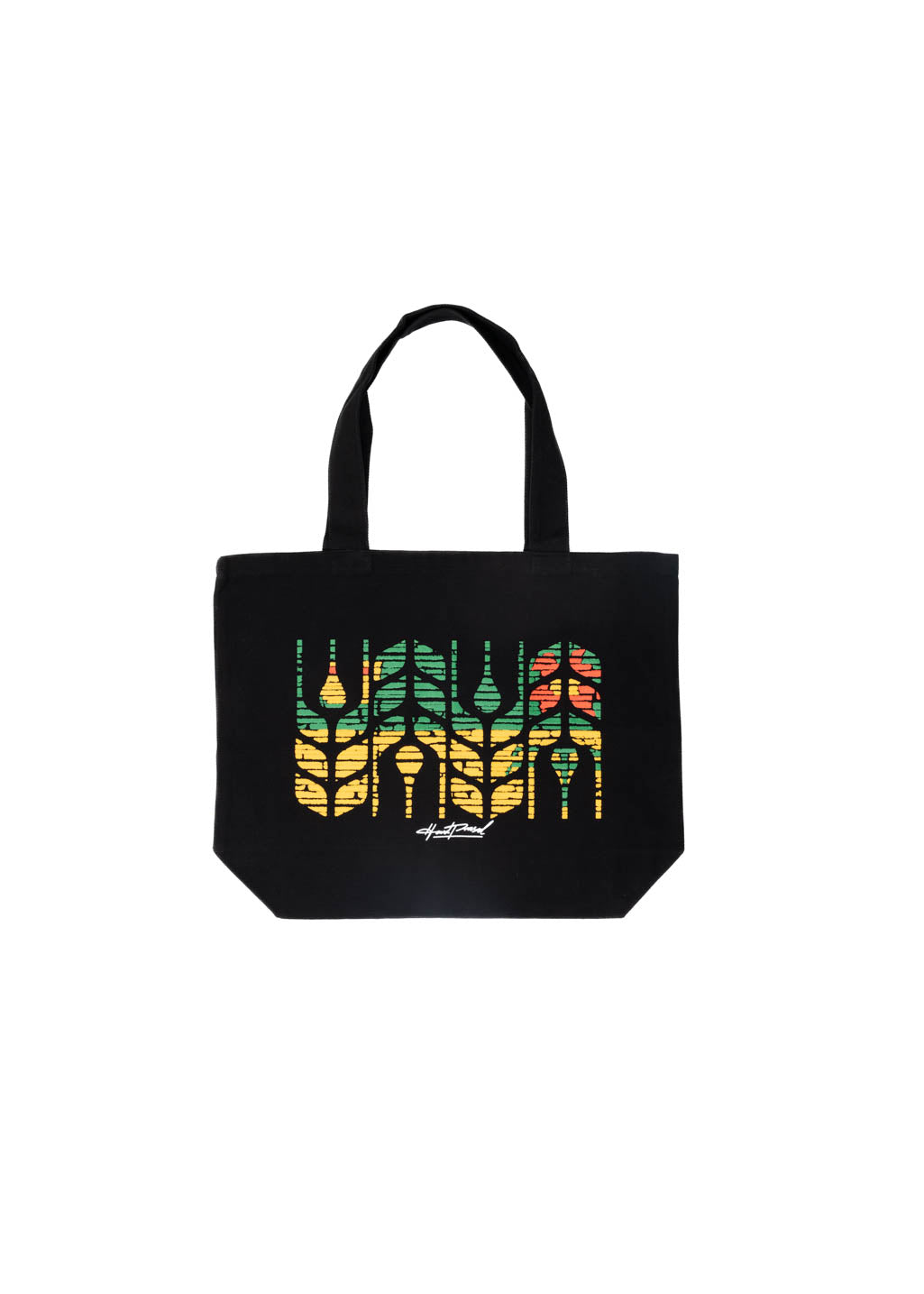 Provincial Grain Flag Tote | Black