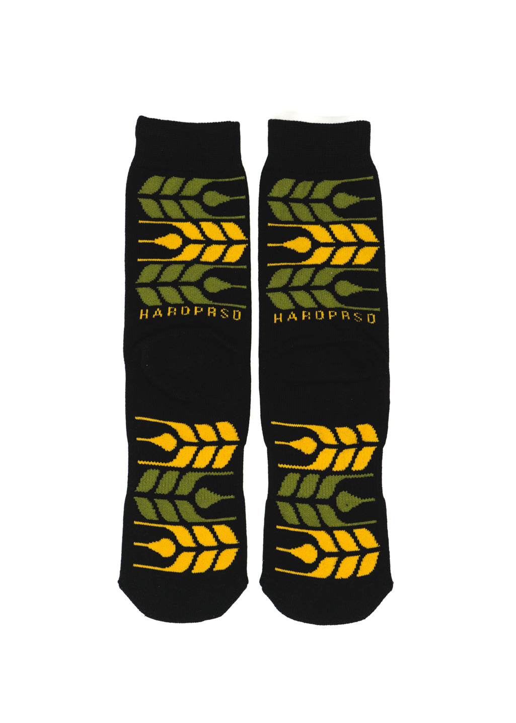 Provincial Grain Socks | Black - Hardpressed Print Studio Inc.