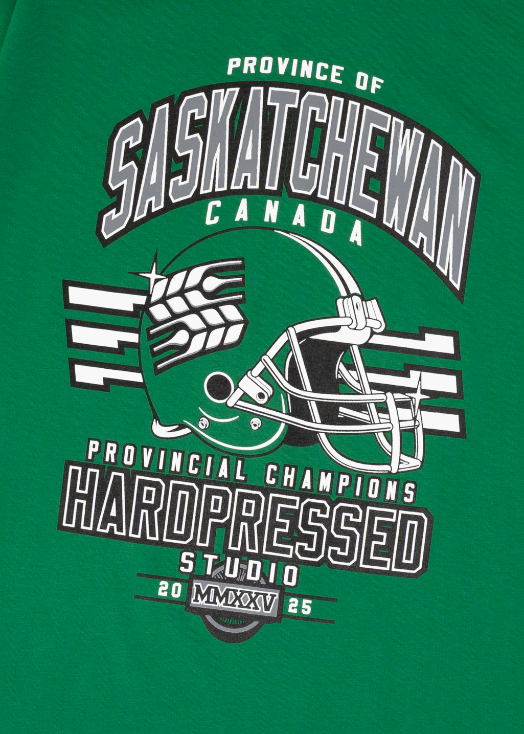 Sask Champs Tee | Field Green | Unisex