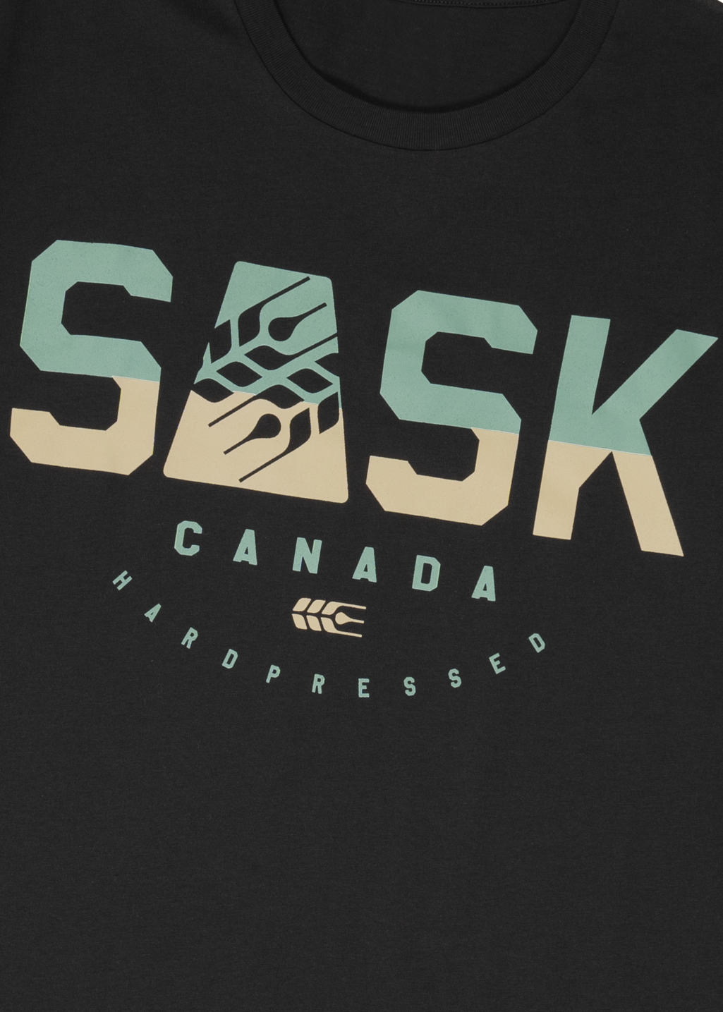 SASK Icon Two Tone Tee | Charcoal | Unisex