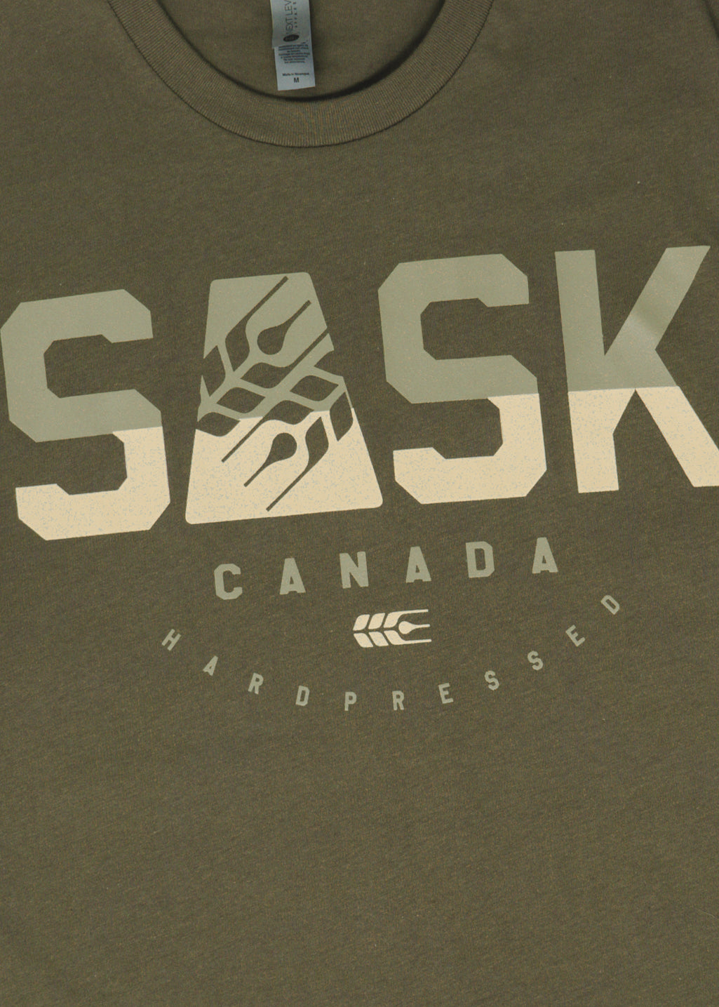 SASK Icon Two Tone Tee | Foliage | Unisex - Hardpressed Print Studio Inc.