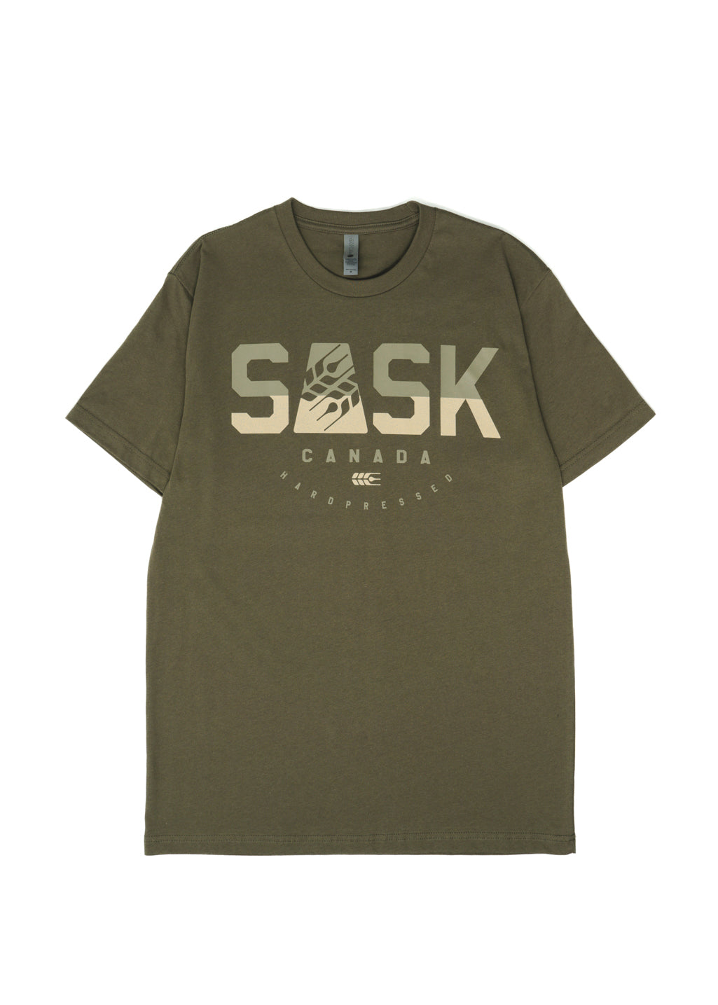 SASK Icon Two Tone Tee | Foliage | Unisex - Hardpressed Print Studio Inc.