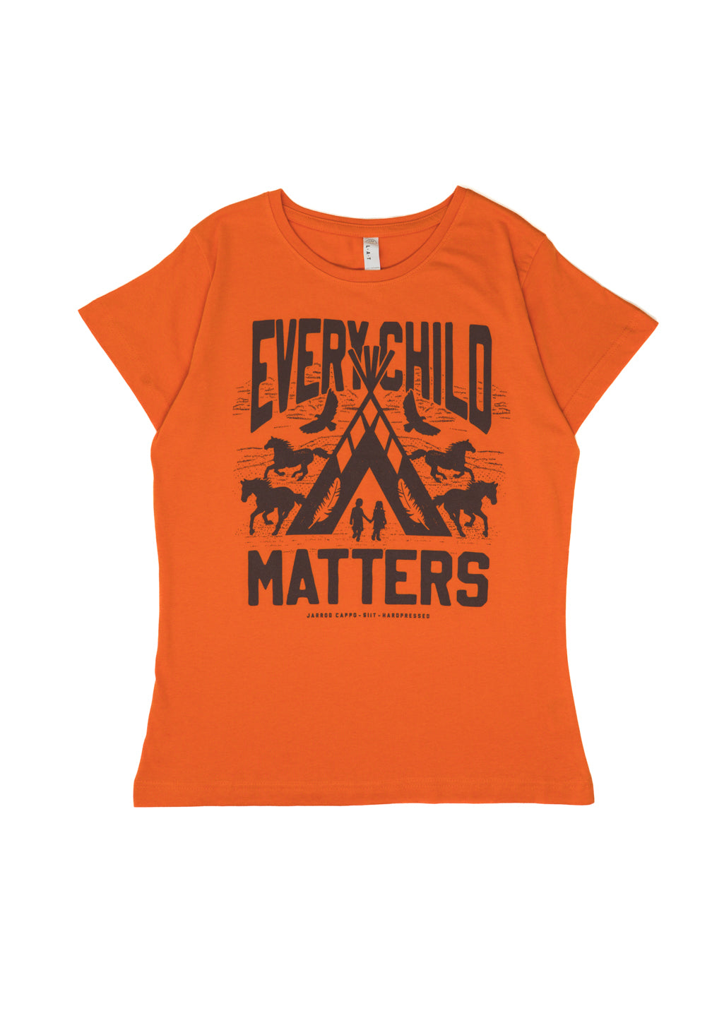 Every Child Matters Tee by Jarrod Cappo | Orange | Unisex and Ladies