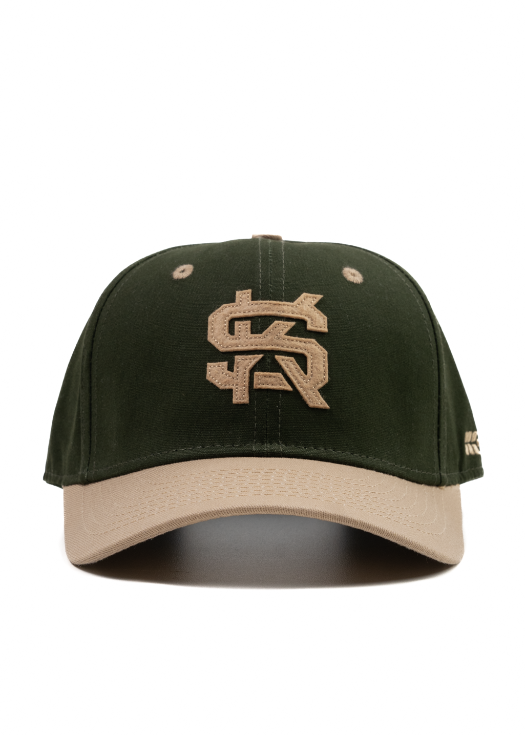 SK Icon Snapback | Pine/Sand