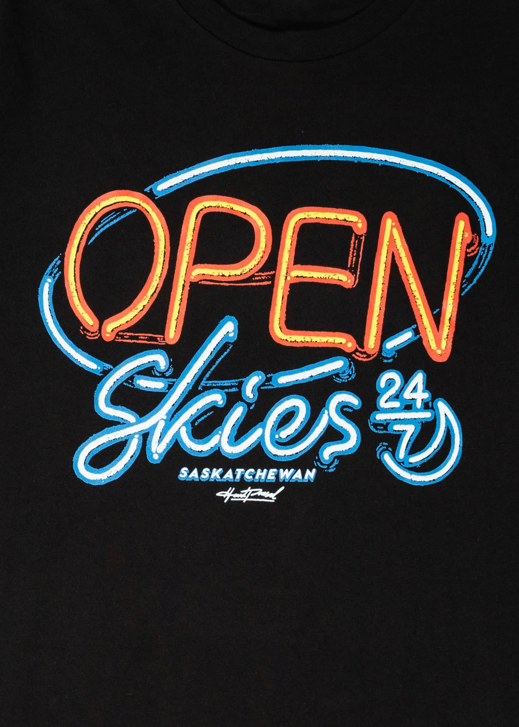 Open Skies Tee | Black | Unisex