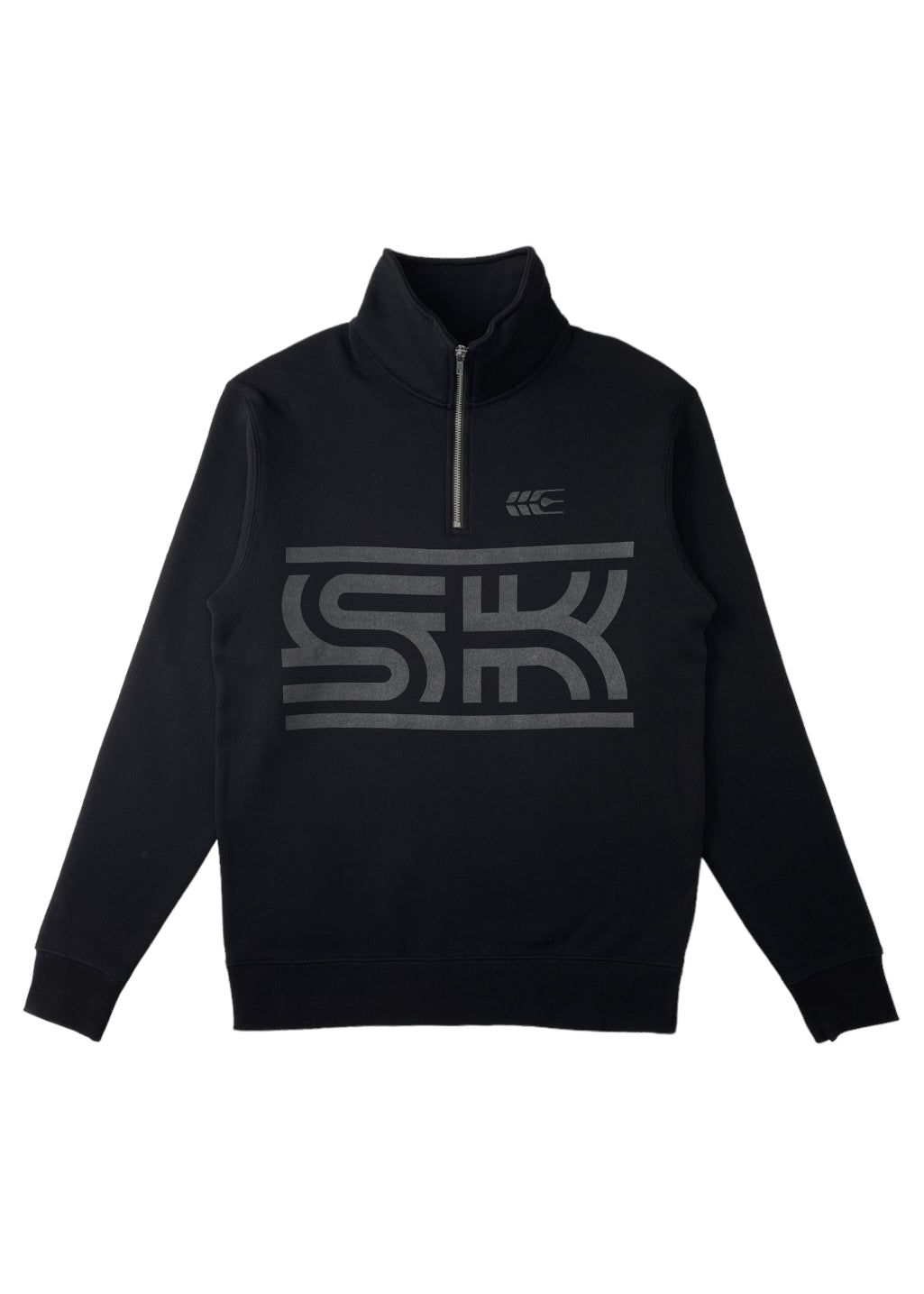 SK Switchback Half Zip | Black | Unisex - Hardpressed Print Studio Inc.