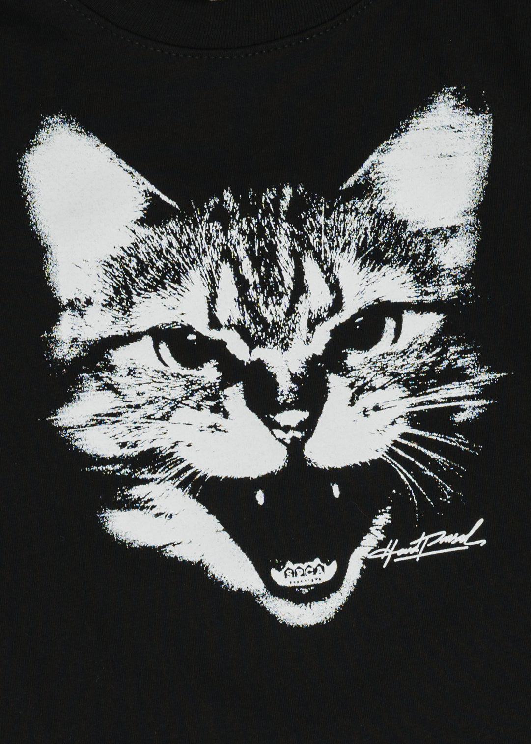 SPCA Cat Tee | Black | Kids | Hardpressed Print Studio Inc.