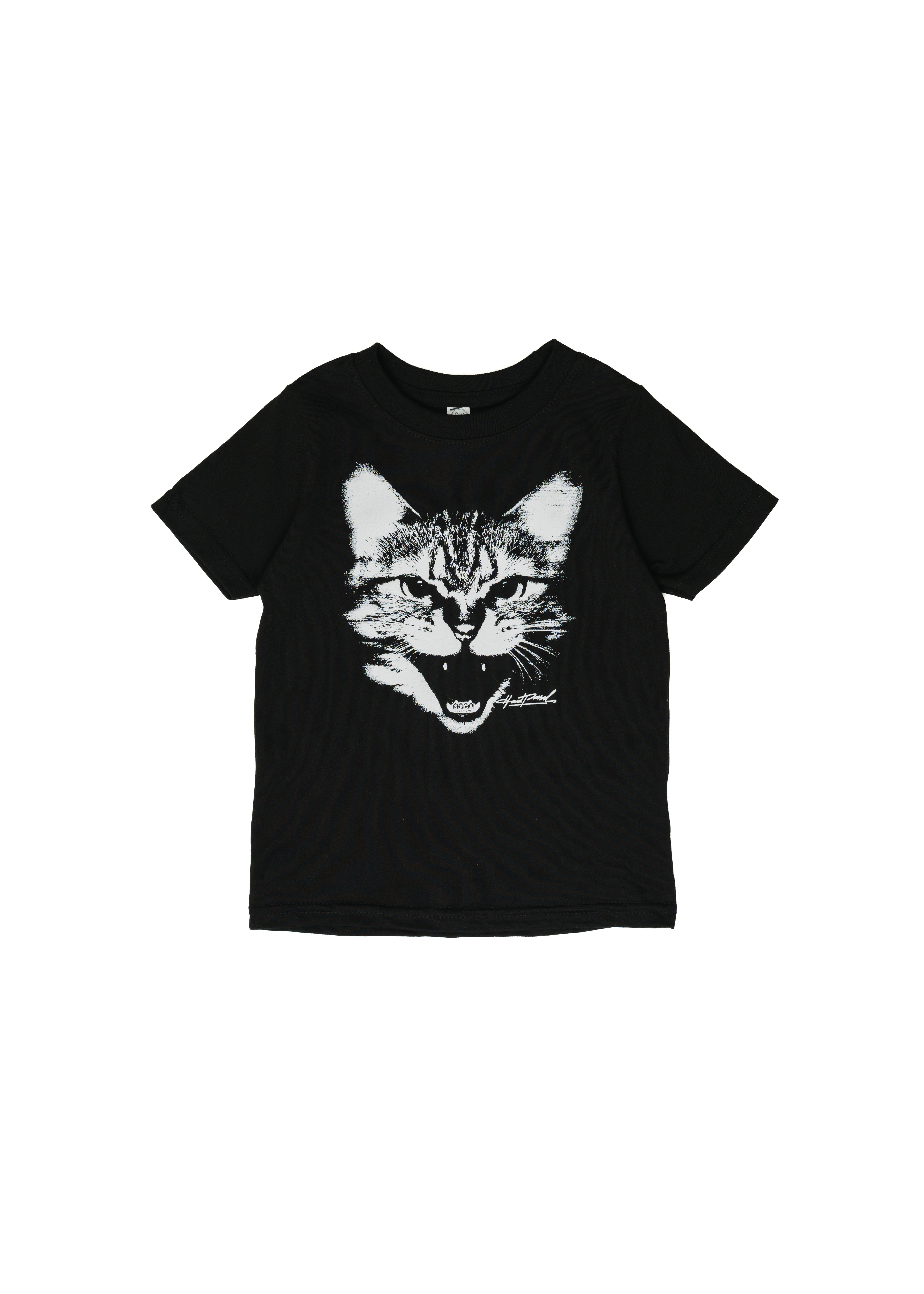 SPCA Cat Tee | Black | Kids - Hardpressed Print Studio Inc.