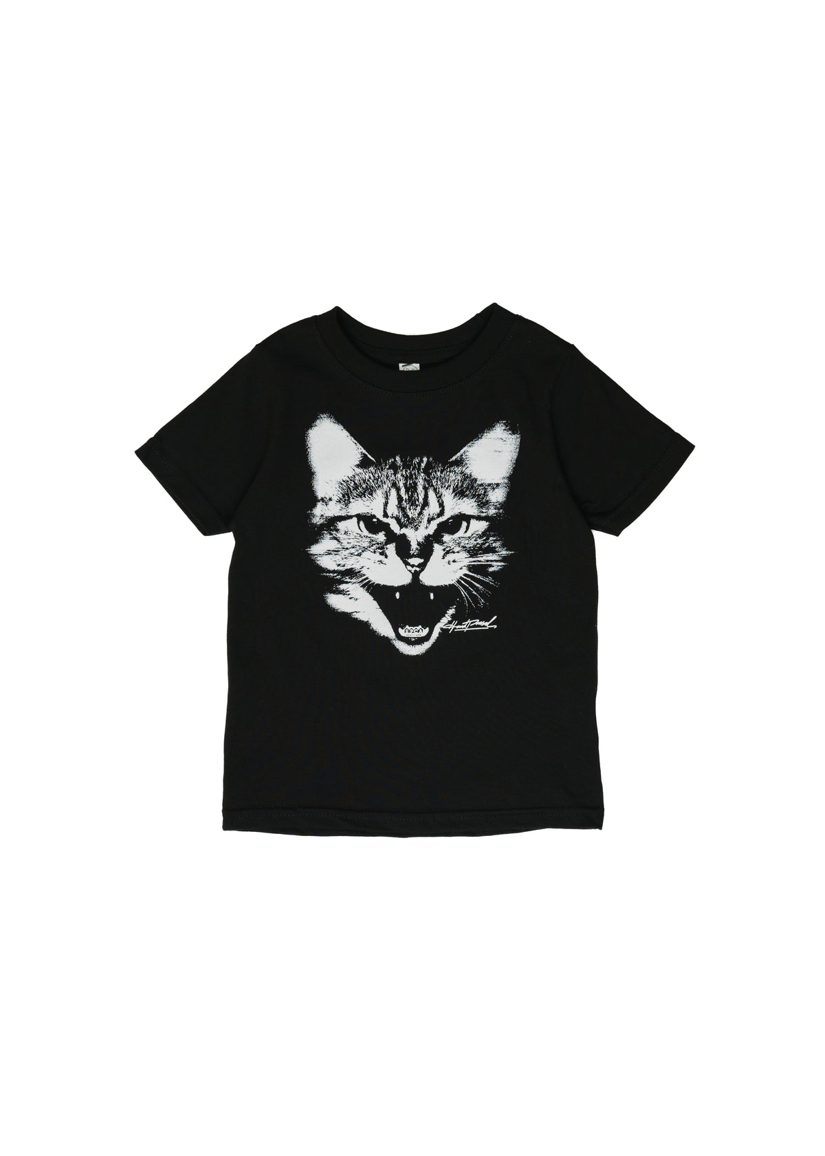 SPCA Cat Tee | Black | Kids - Hardpressed Print Studio Inc.