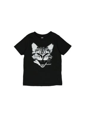 SPCA Cat Tee | Black | Kids - Hardpressed Print Studio Inc.