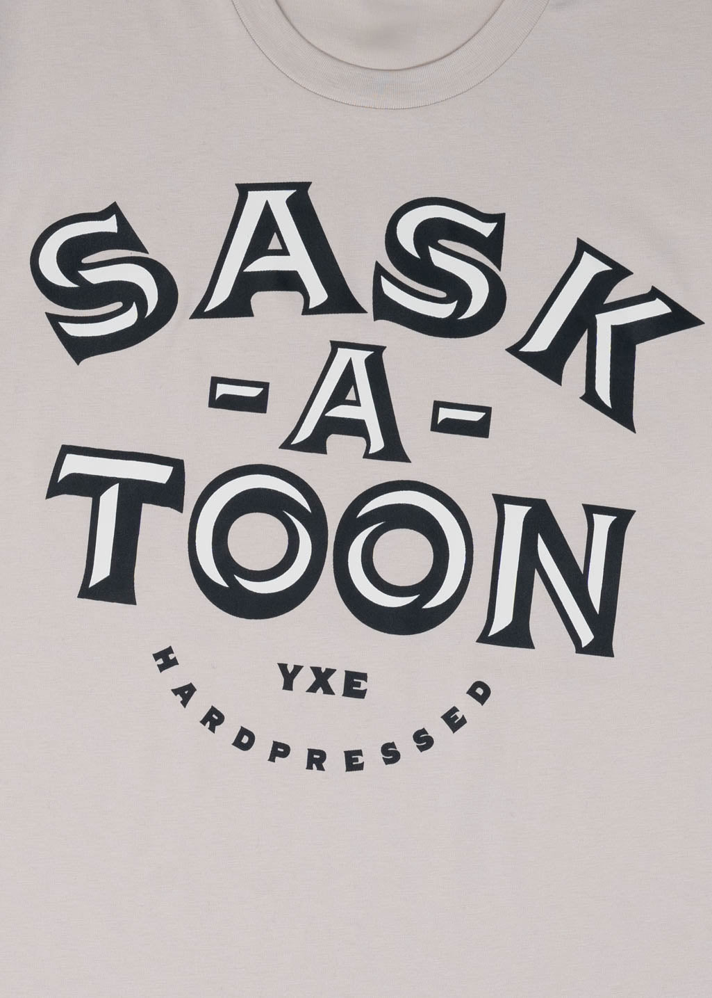 Sask-A-Toon Tee | White Sand | Unisex