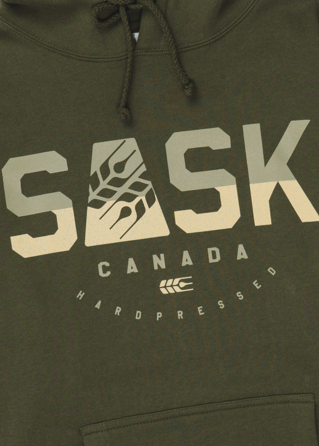 SASK Icon Two Tone Sweater | Foliage | Unisex - Hardpressed Print Studio Inc.