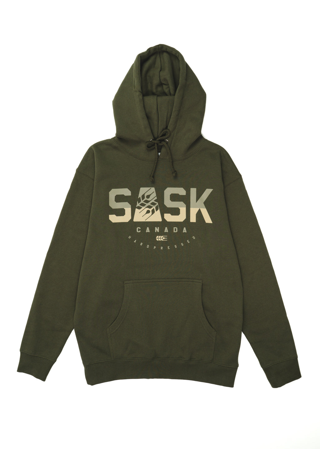 SASK Icon Two Tone Sweater | Foliage | Unisex - Hardpressed Print Studio Inc.