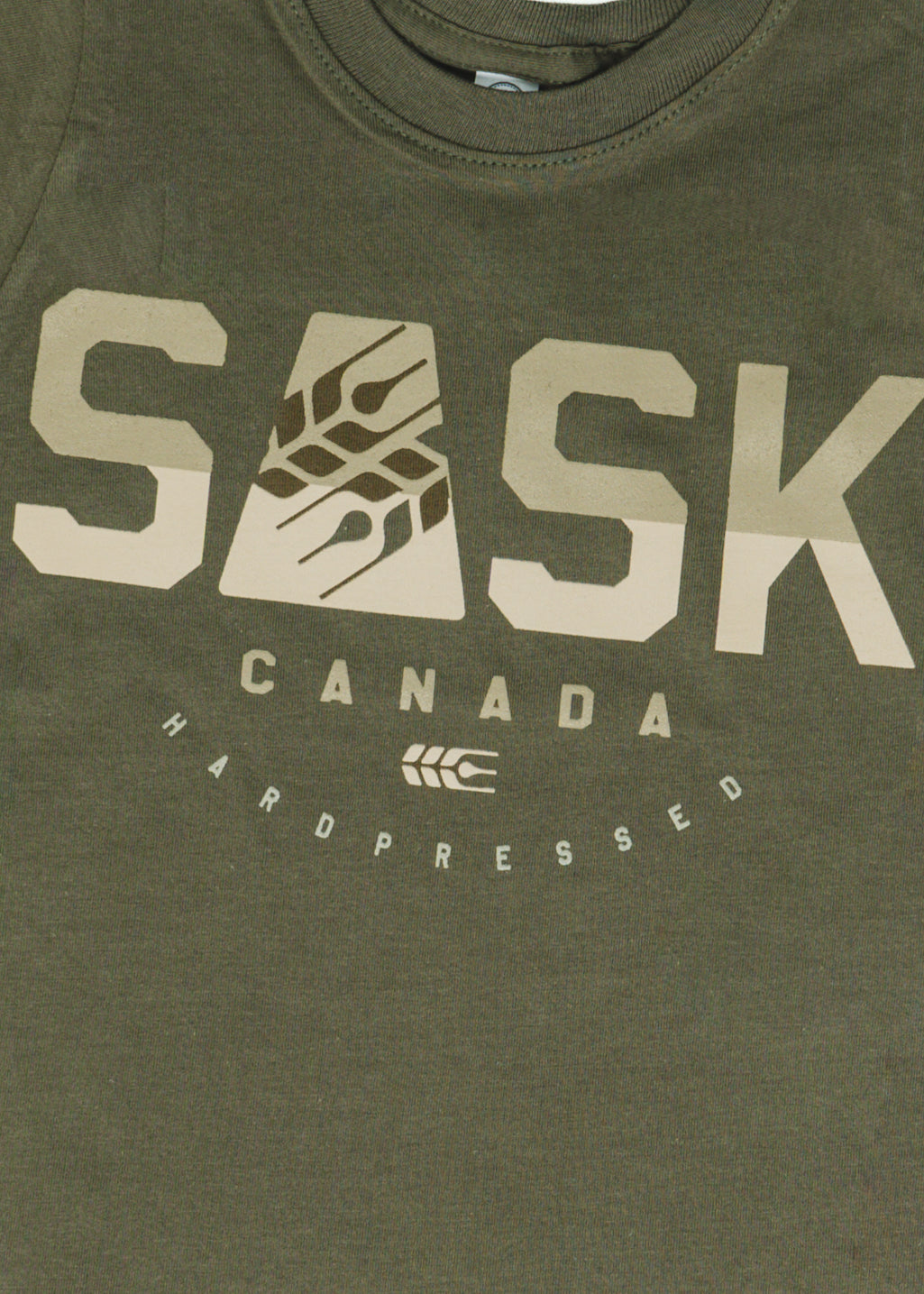 SASK Icon Two Tone Tee | Foliage | Kids - Hardpressed Print Studio Inc.